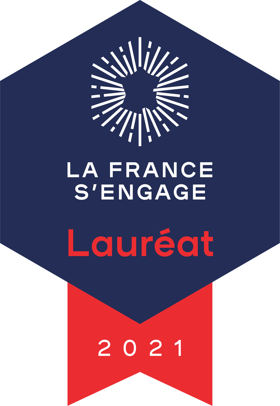 Lauréat La France S'Engage 2021 label