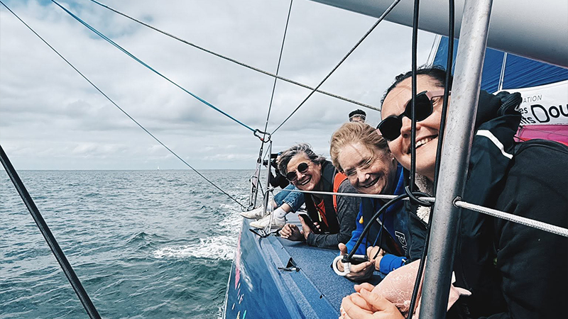 When the caregivers at Les P'tits Doudous set sail