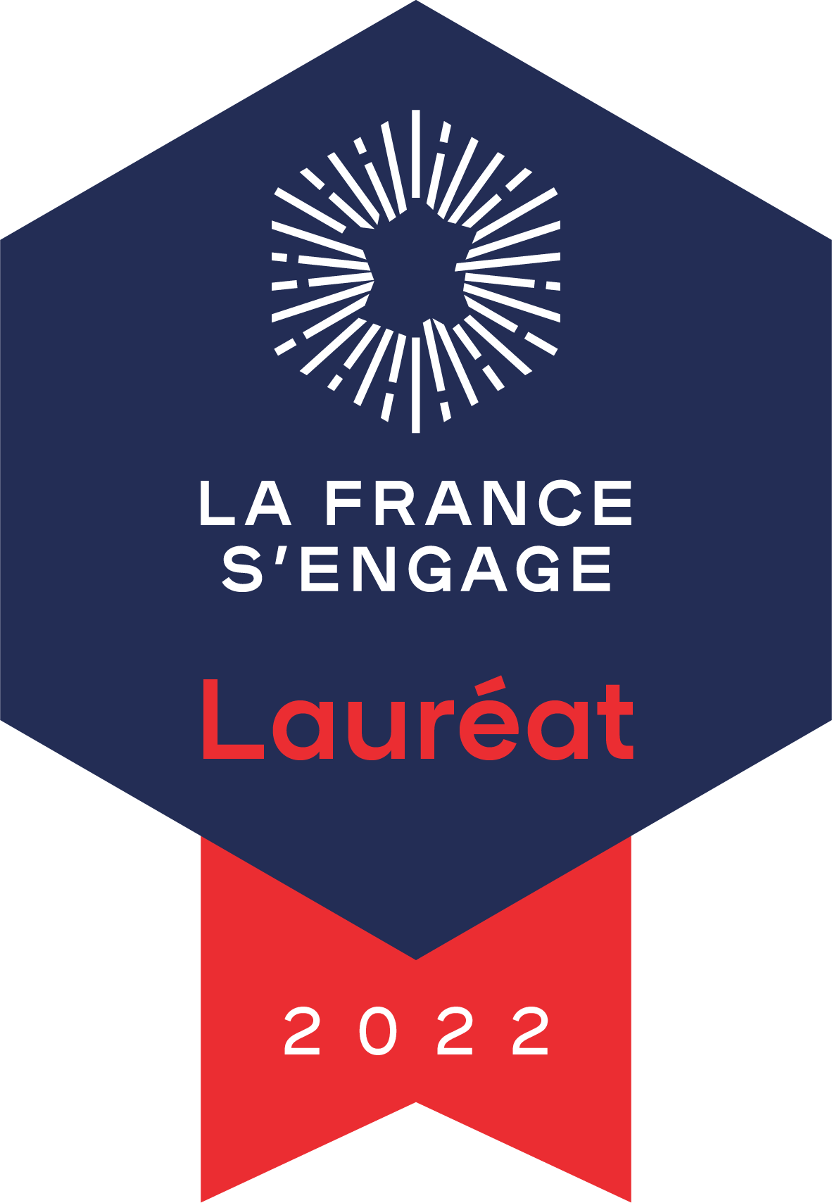 Lauréat La France S'Engage 2022 label